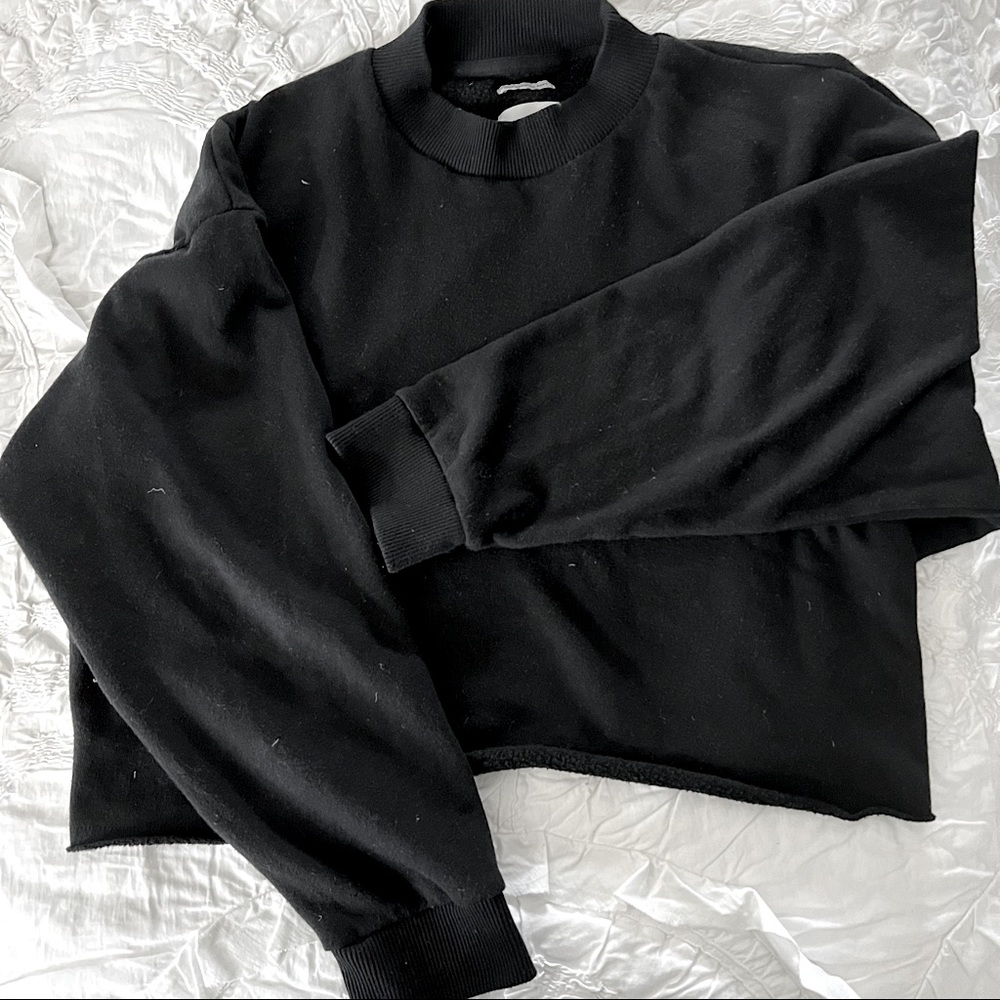 American eagle cropped crewneck AE